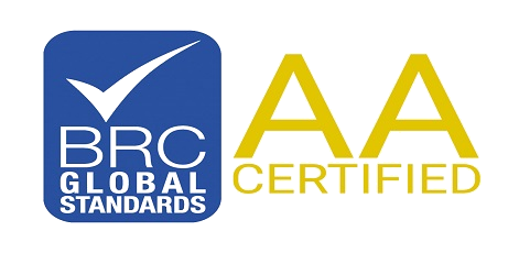 BRC Global Standards AA Certified