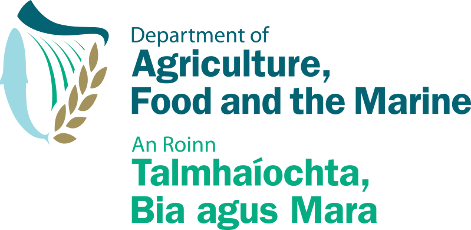 Department of Agriculture, Food and the Marine Logo